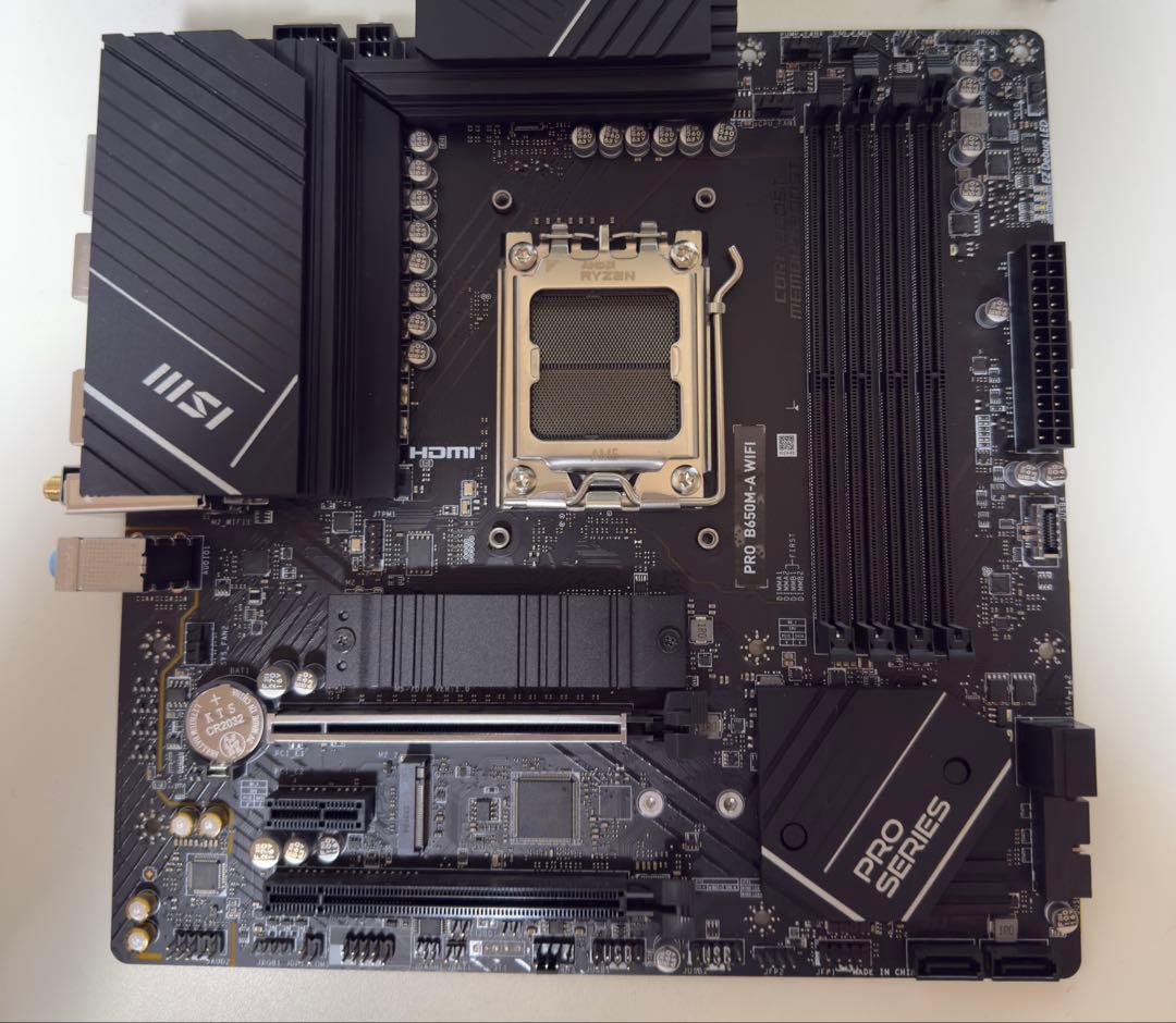 MSI マザーボード PRO B650M-A WIFI