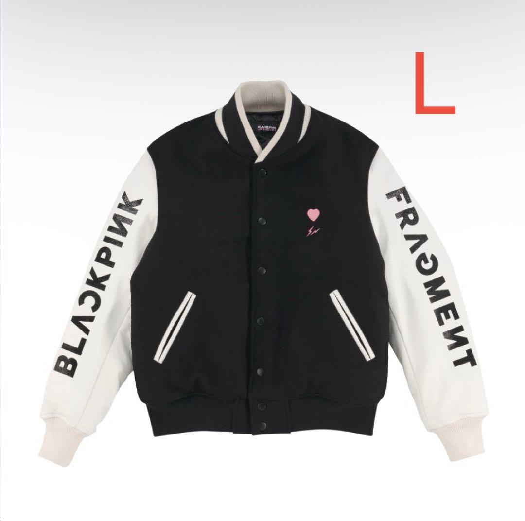【BLACKPINK×FRAGMENT】スタジアムジャケット(WHITE/L)