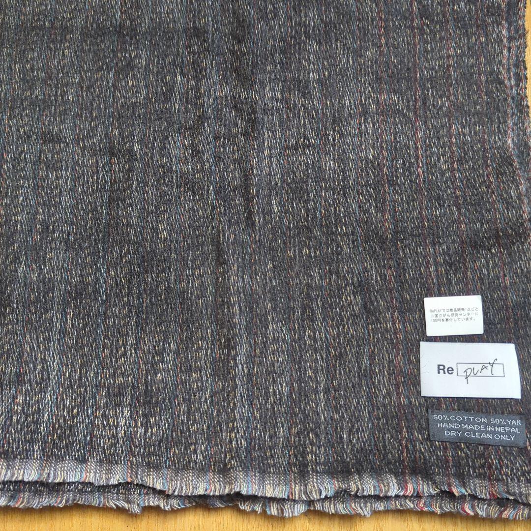 RePLAY ヤクウール MIXストール　CTHY YAK WOOL