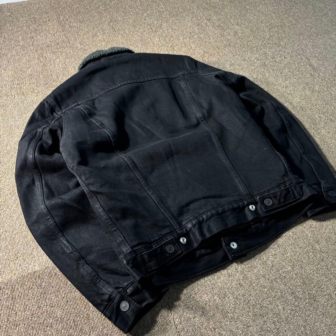 Levi's 裏ボア ブラック Gジャン トラッカージャケット S