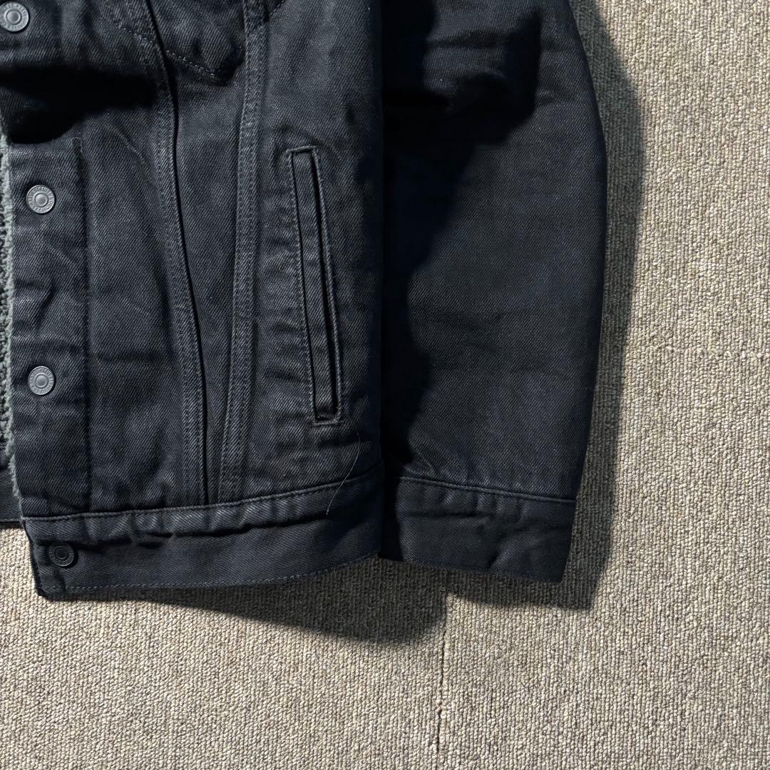 Levi's 裏ボア ブラック Gジャン トラッカージャケット S