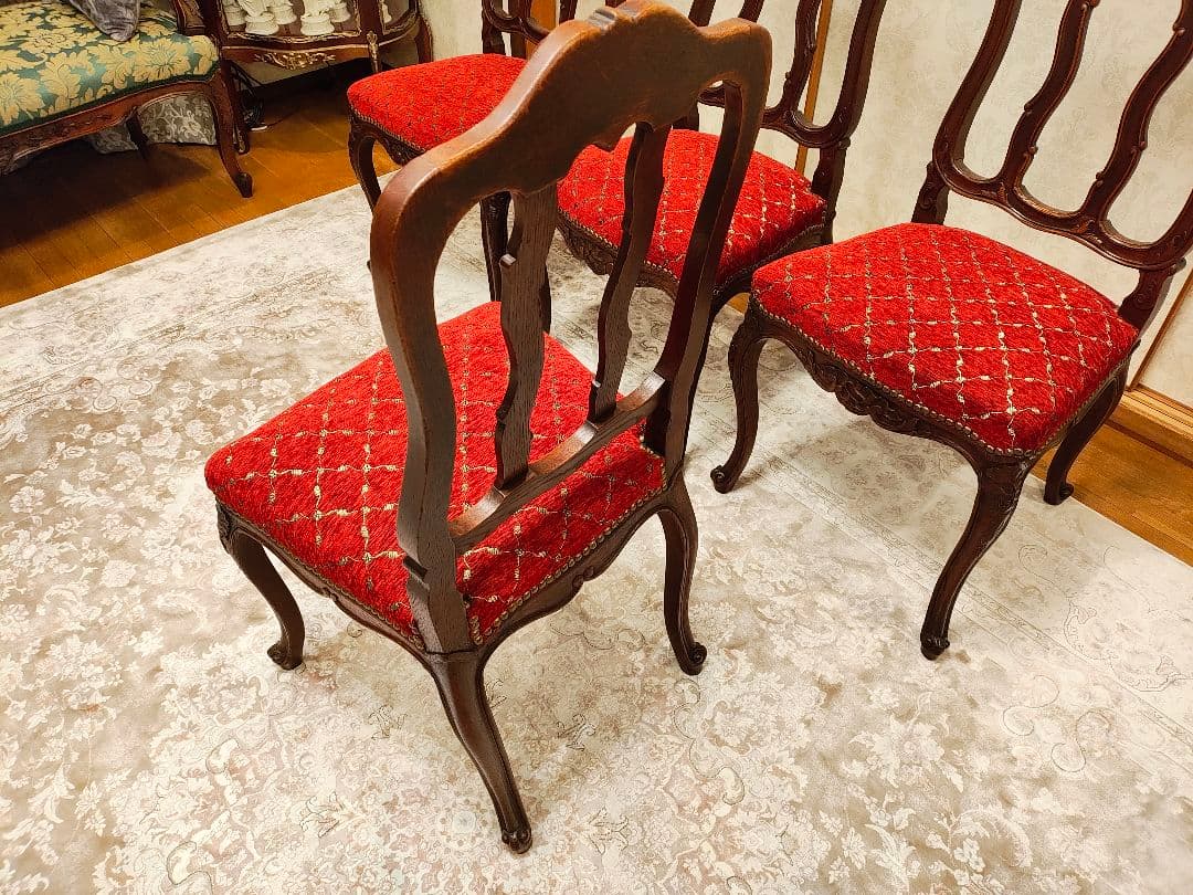 フランスアンティークチェア③断捨離断捨離！