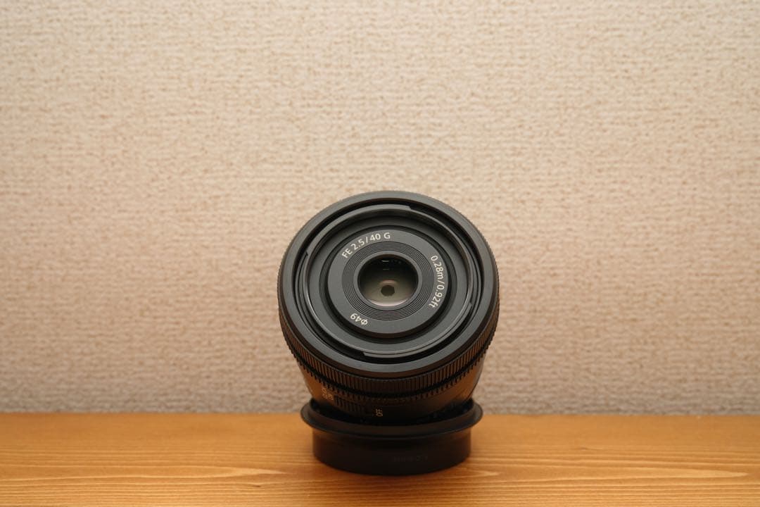 【極美品】SONY FE 40mm F2.5 G SEL40F25G