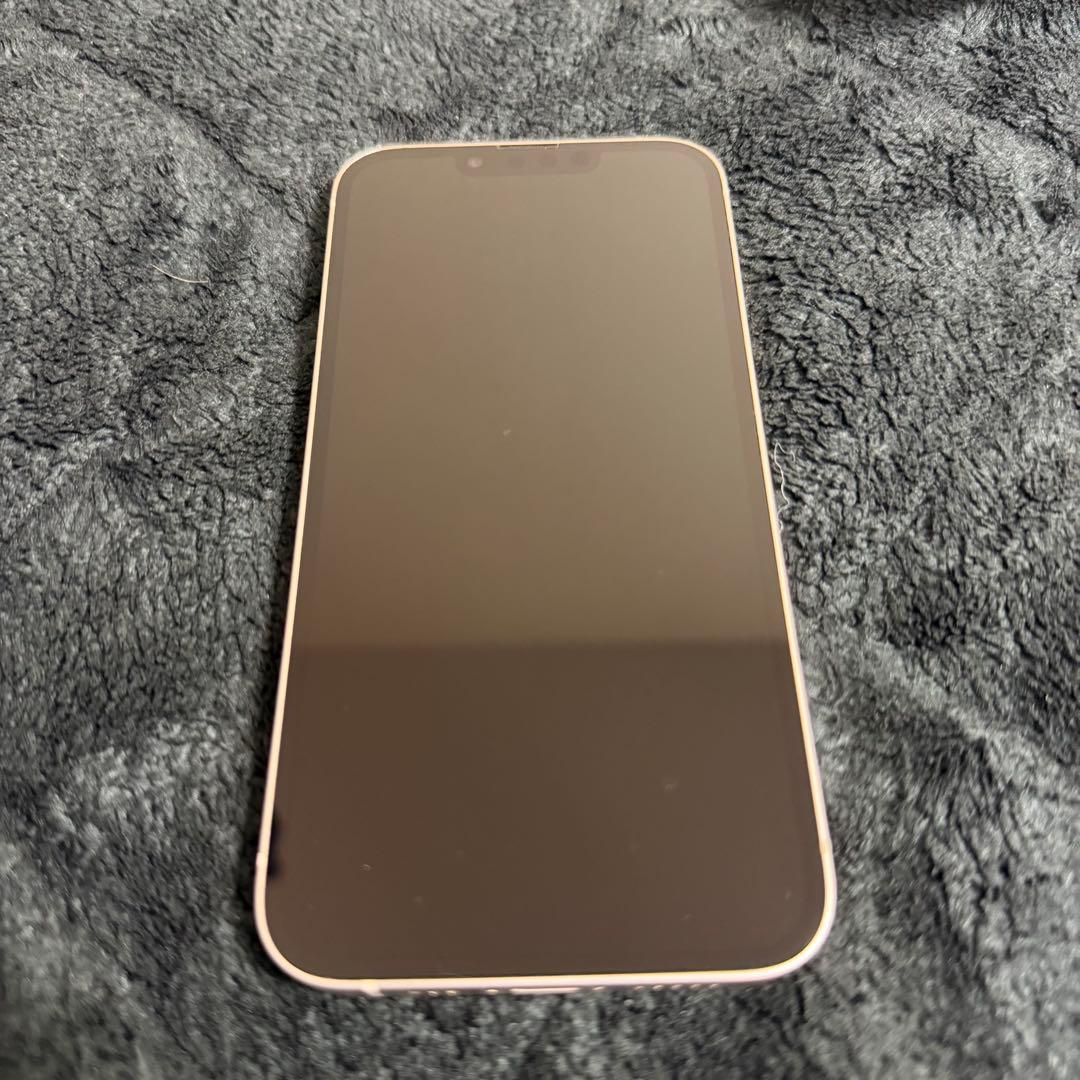 【美品】iPhone13 128GB ホワイト SIMフリー バッテリー95%