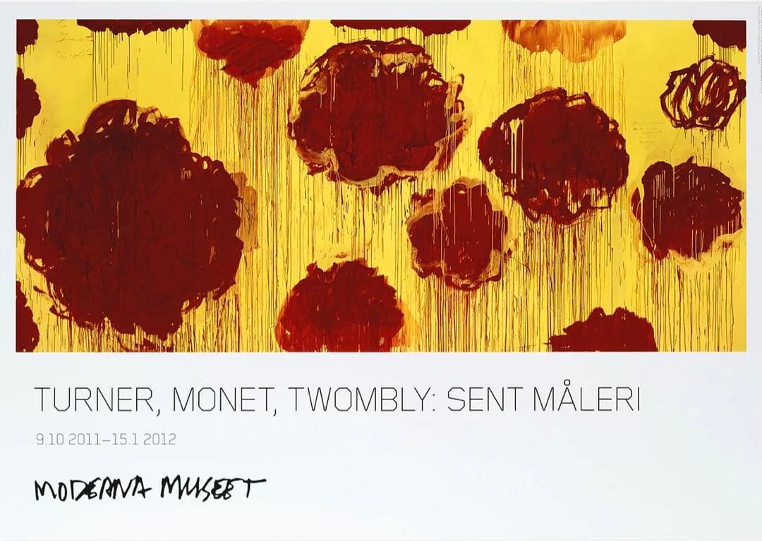 新品正規品 Cy Twombly Untitled (Blooming)ポスター