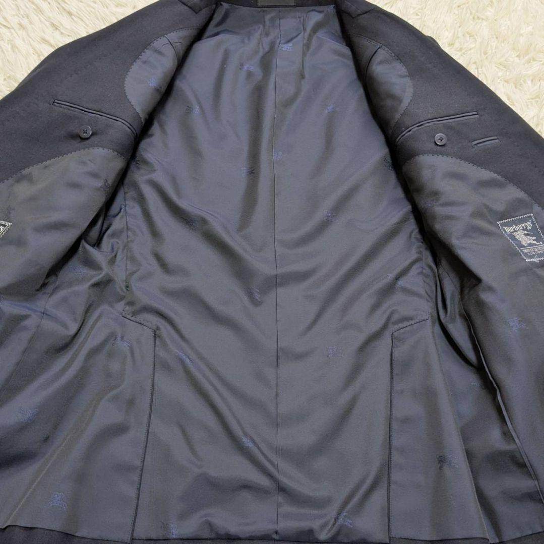 BURBERRY テーラードジャケット カシミヤ タスマニアウール ダブル M