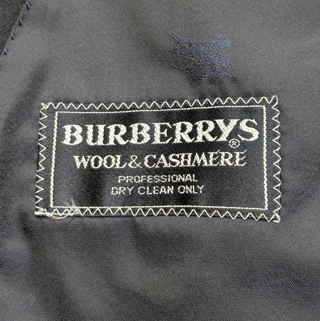 BURBERRY テーラードジャケット カシミヤ タスマニアウール ダブル M