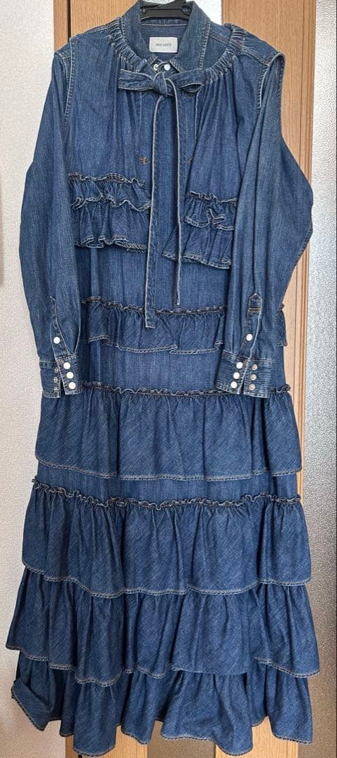 ３点セット　Denim&Jacquard Western Dress