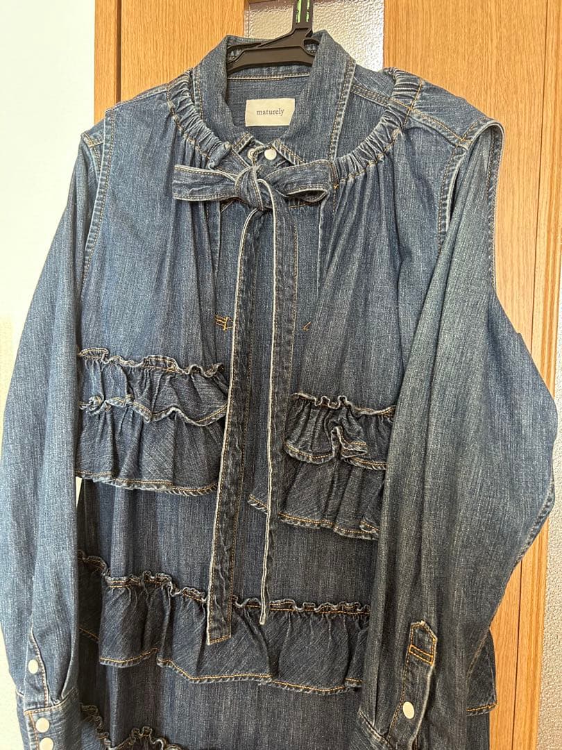 ３点セット　Denim&Jacquard Western Dress