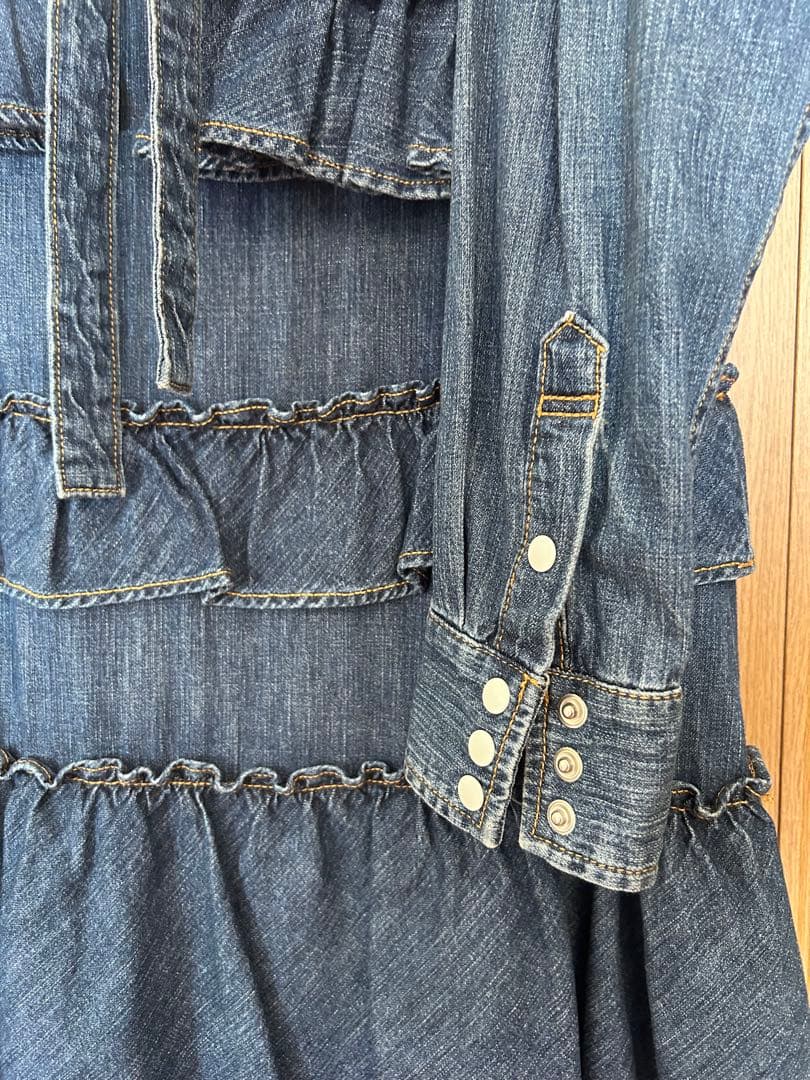 ３点セット　Denim&Jacquard Western Dress