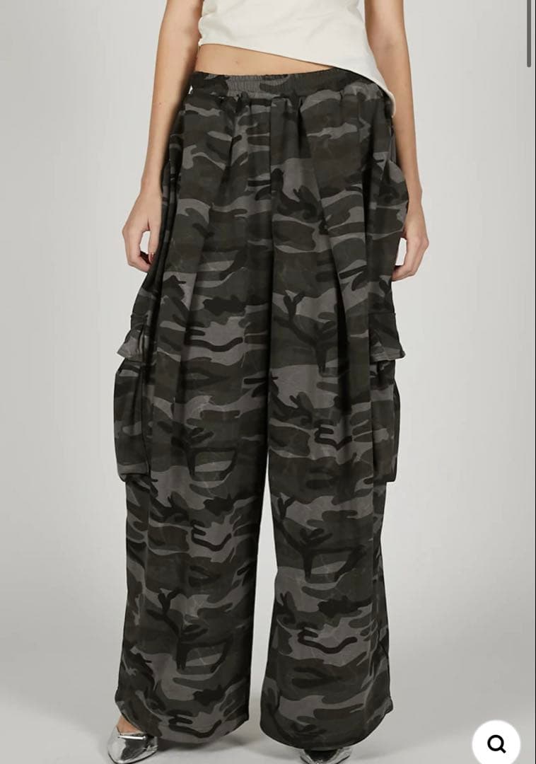 パンツ PRANK PROJECT Camo Sweat Cargo Pants