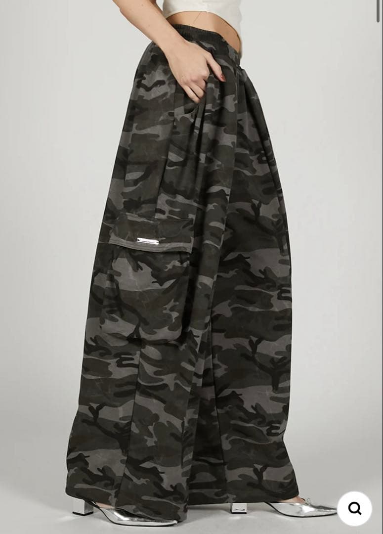 パンツ PRANK PROJECT Camo Sweat Cargo Pants