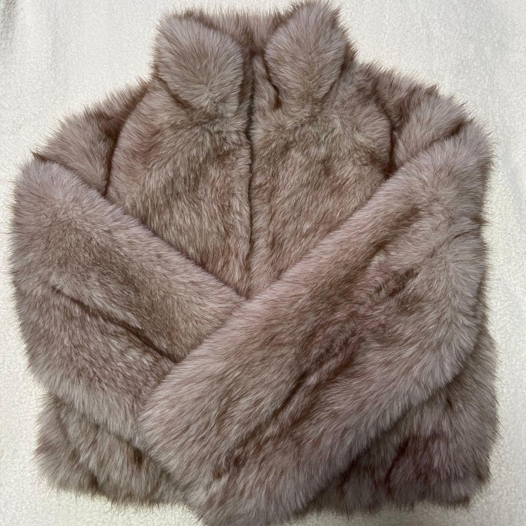 F/FUR STAND COLLAR ジャケット