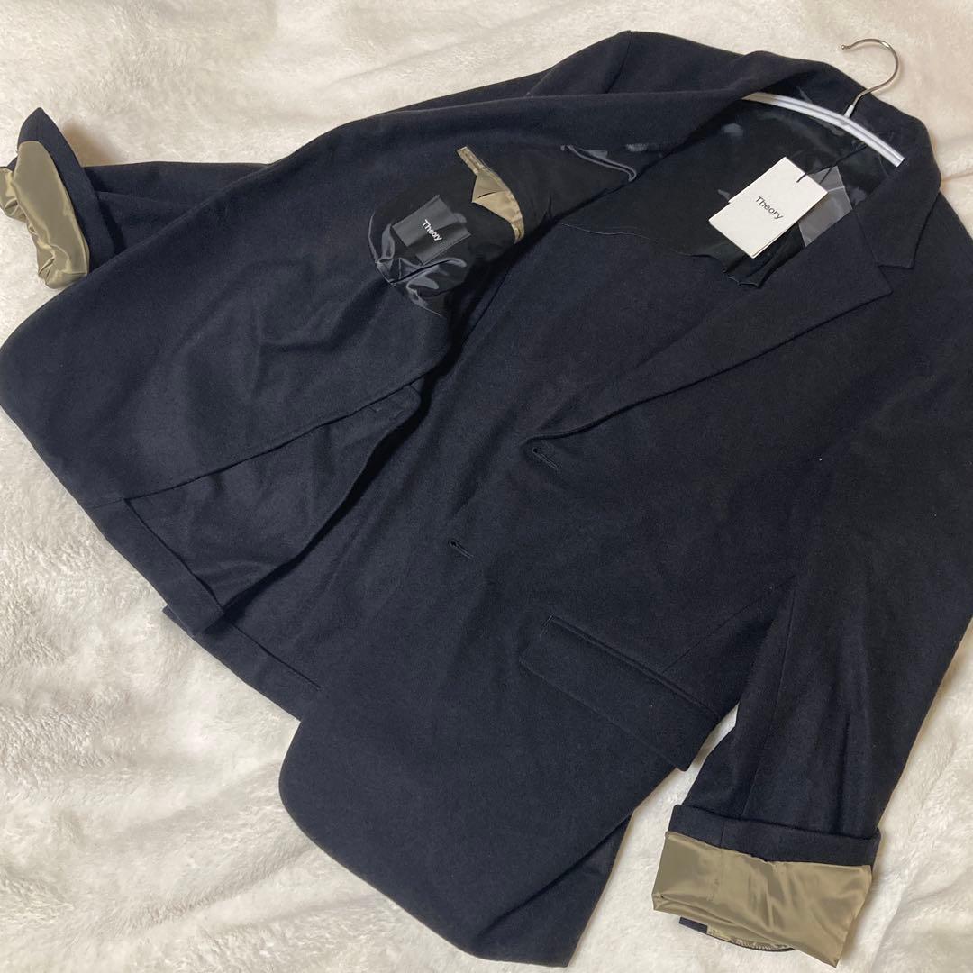 新品未使用　セオリー　Theory ウールテーラードジャケット　生地　イタリア製