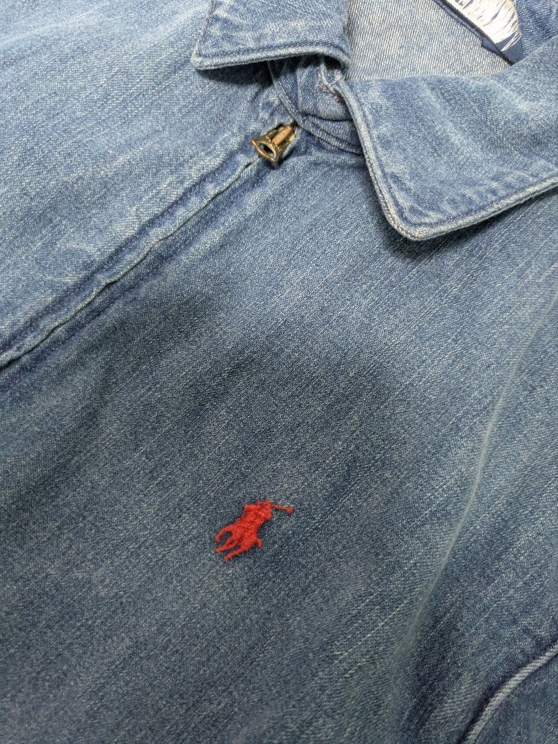 Ralph デニムスイングトップ М　ラルフローレン 復刻　スウィングトップ