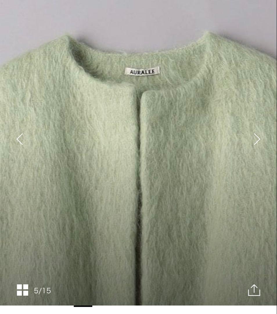 AURALEE オーラリー モヘア コート レディース