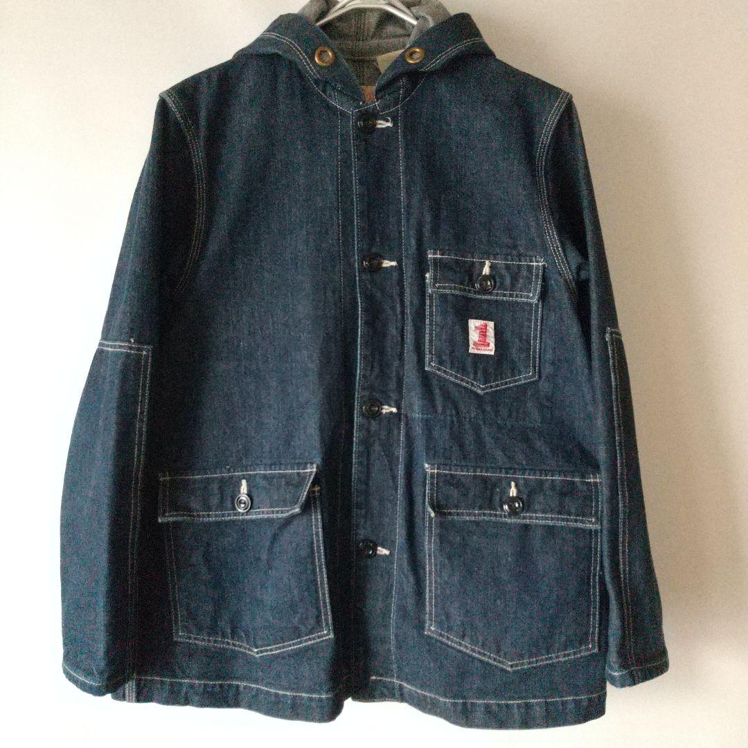 SUGAR CANE デニムカバーオール フード付き 東洋エンタープライズ