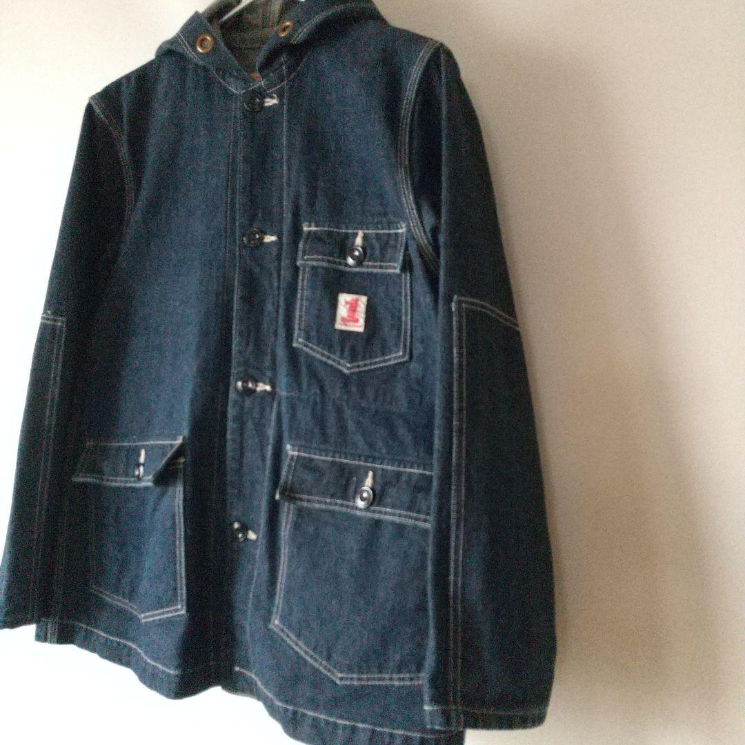 SUGAR CANE デニムカバーオール フード付き 東洋エンタープライズ