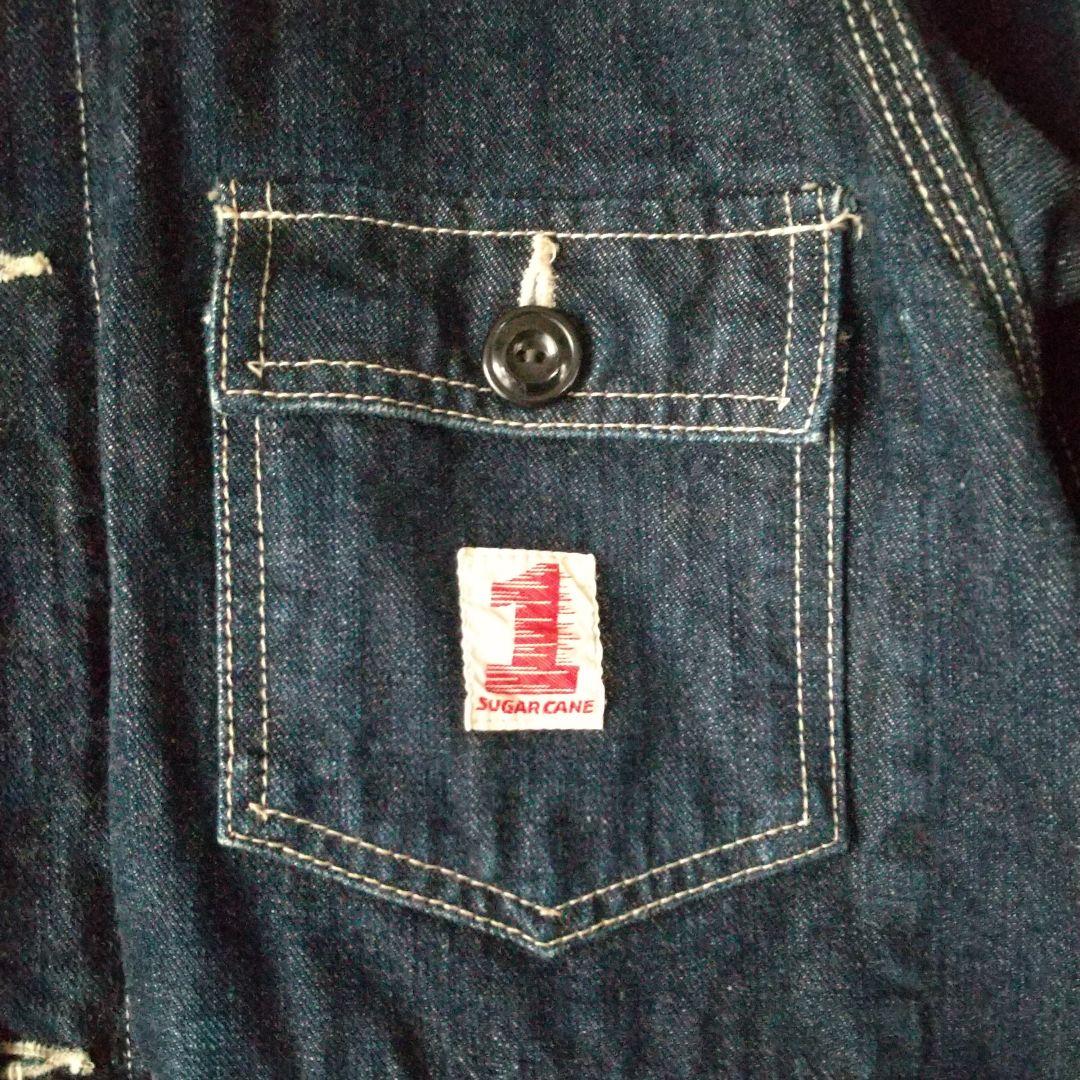 SUGAR CANE デニムカバーオール フード付き 東洋エンタープライズ