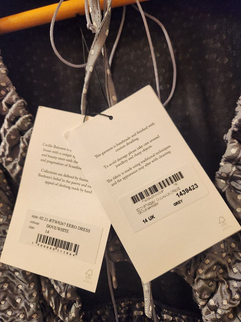 新品未使用☆CecilieBahnsen♡Size14UK　 定価25万円