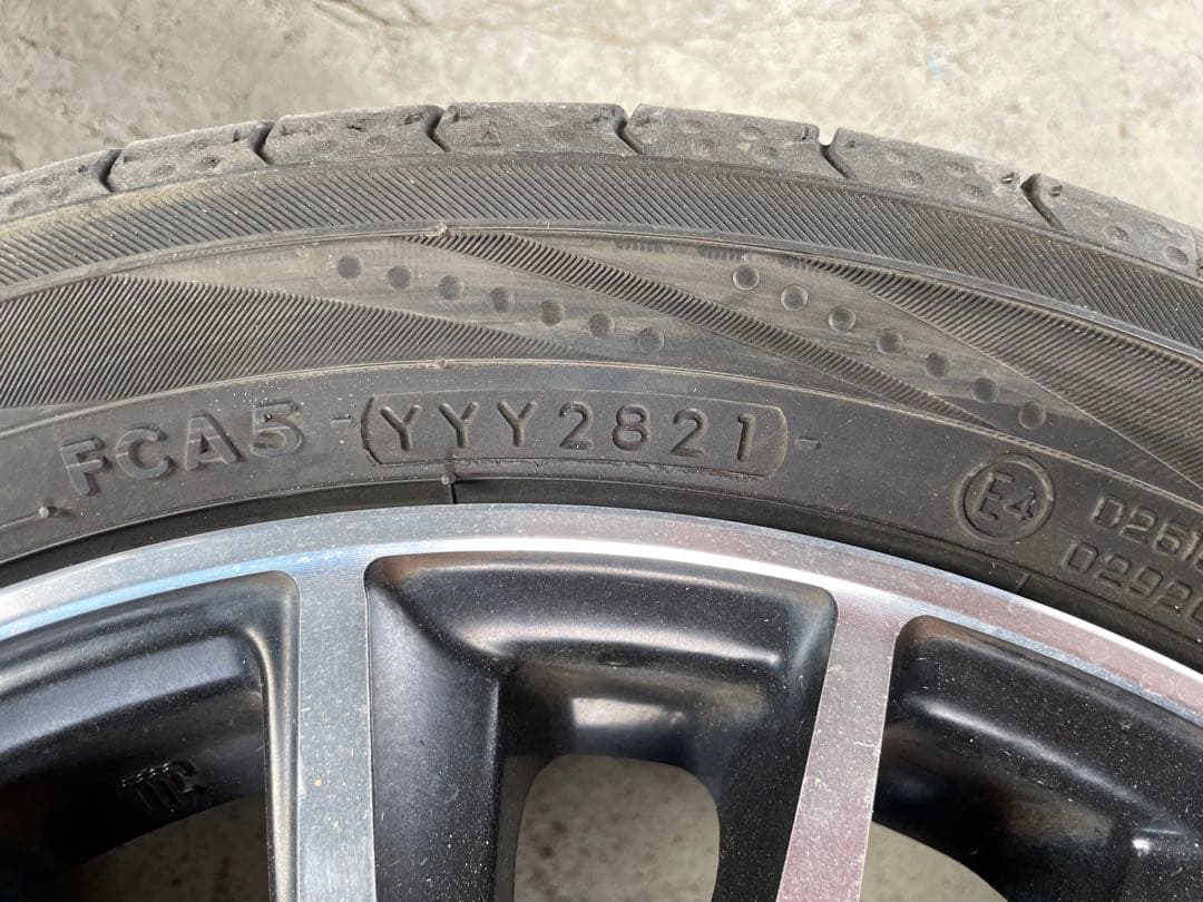 深溝アルミ付 日本製 165/55R15 タント スペーシア Nbox 軽自動車