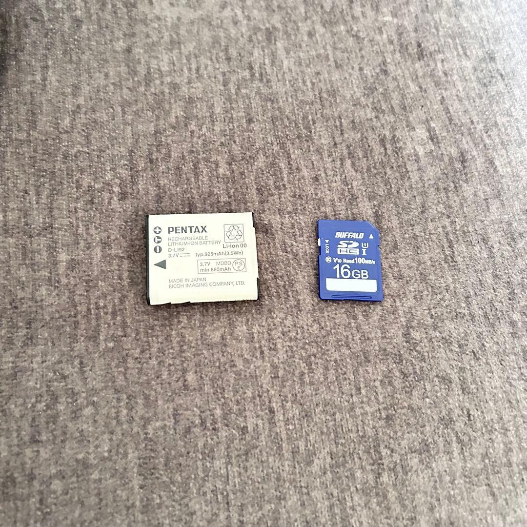 【美品】RICOH WG-60 デジタルカメラ 黒/赤