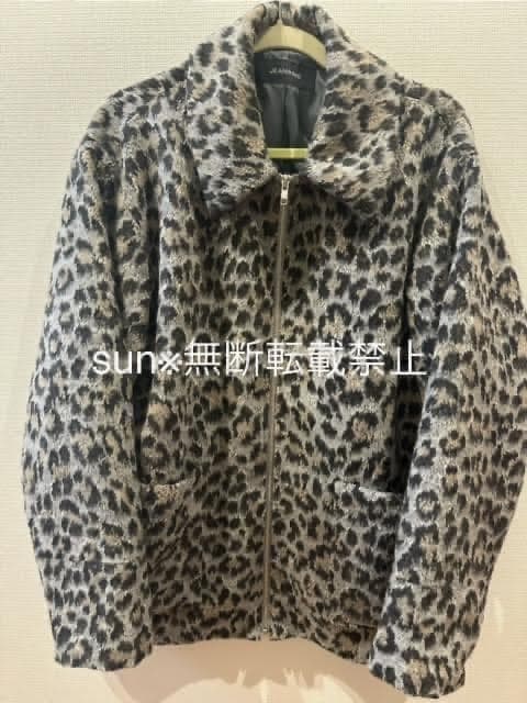 ★JEANASIS ジーナシス シャギーZIPミドルコート ジャケット ブルゾン