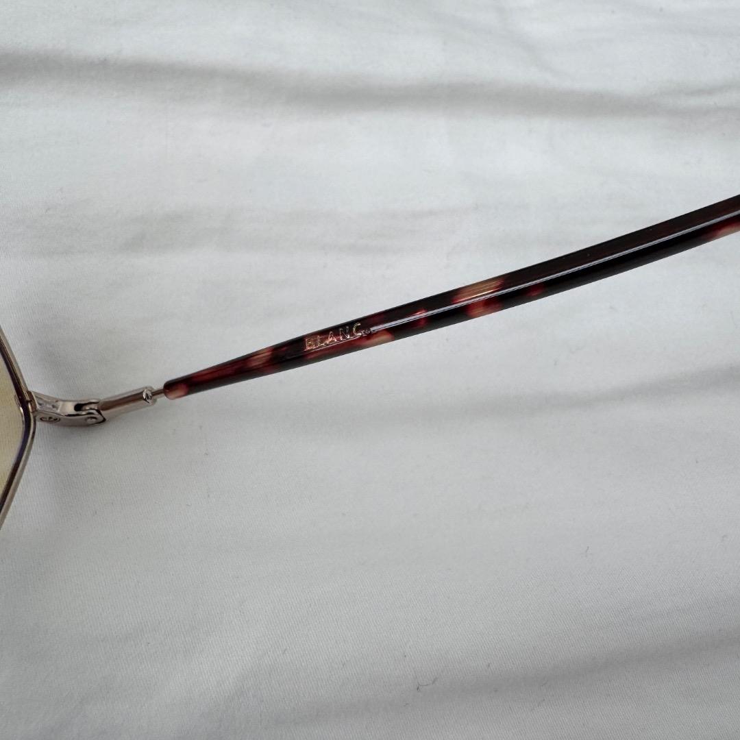 廃盤 BLANC.. B0019 サングラス カラーレンズ 鼈甲 メガネ 特価