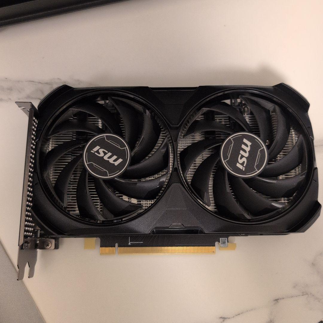 グラフィックボード・グラボ・ビデオカード GeForce RTX 4060 Ti VENTUS 2X BLACK 8G