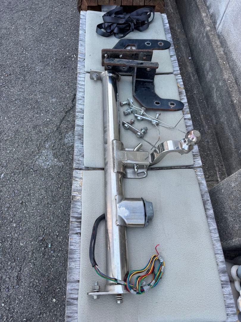 20アルファード SOREX ヒッチメンバー　ステンレス