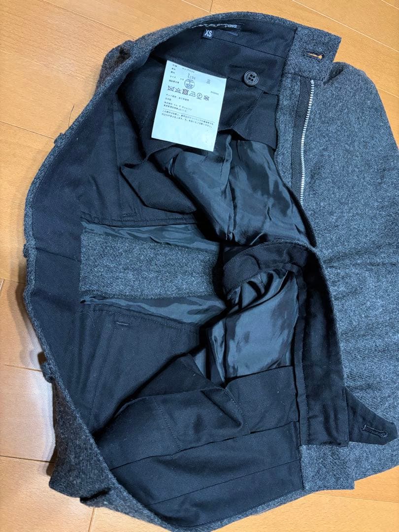 美品⭕️COMME des GARCONS HOMME 2タックパンツ xs