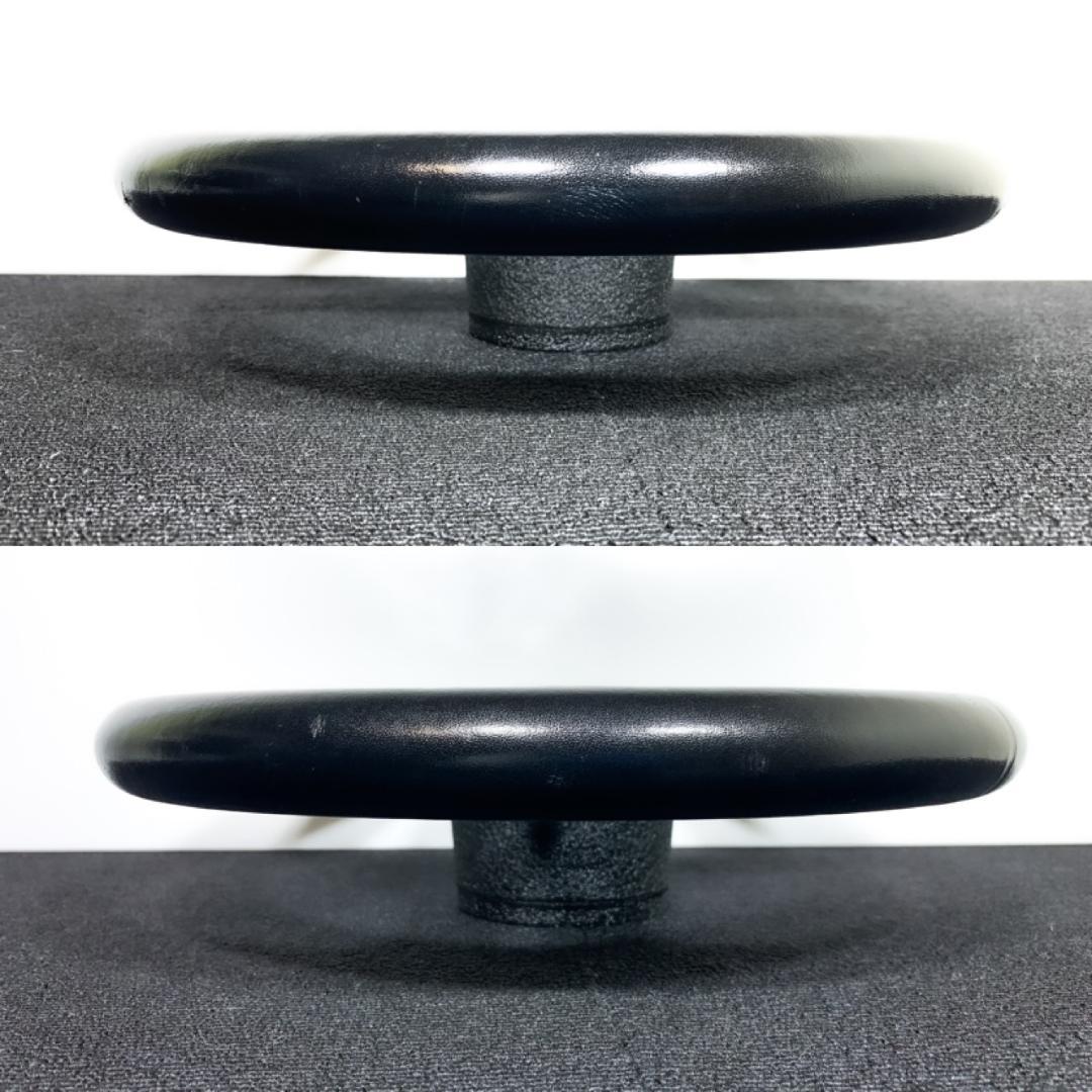 モトリタ ブラックレザー ポリッシュフラット スポーク 34Φ 14インチ 良品