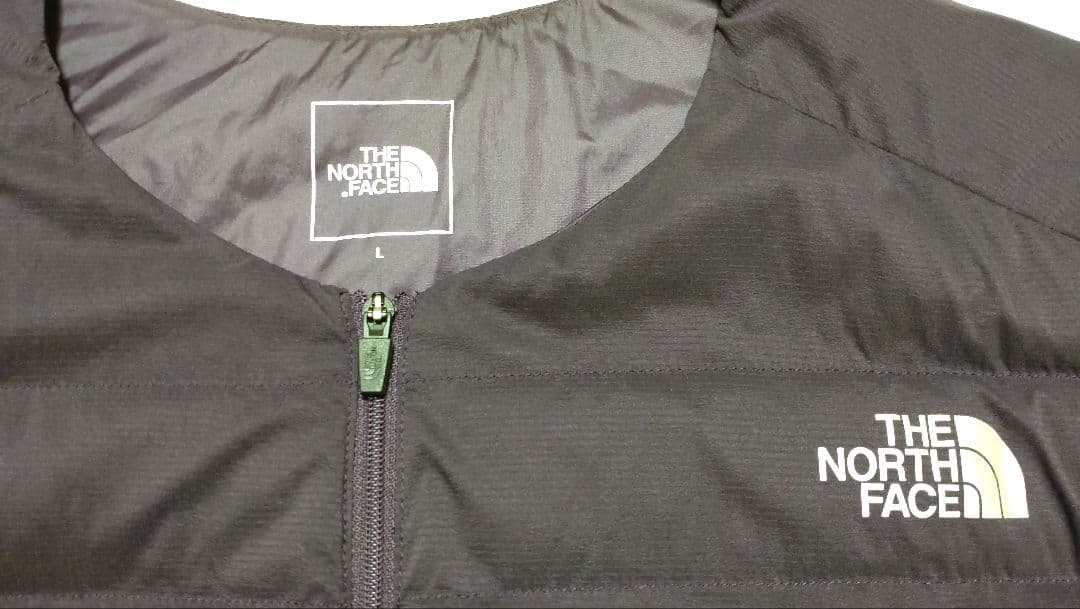 ノースフェイス レッドランベスト メンズL パープル