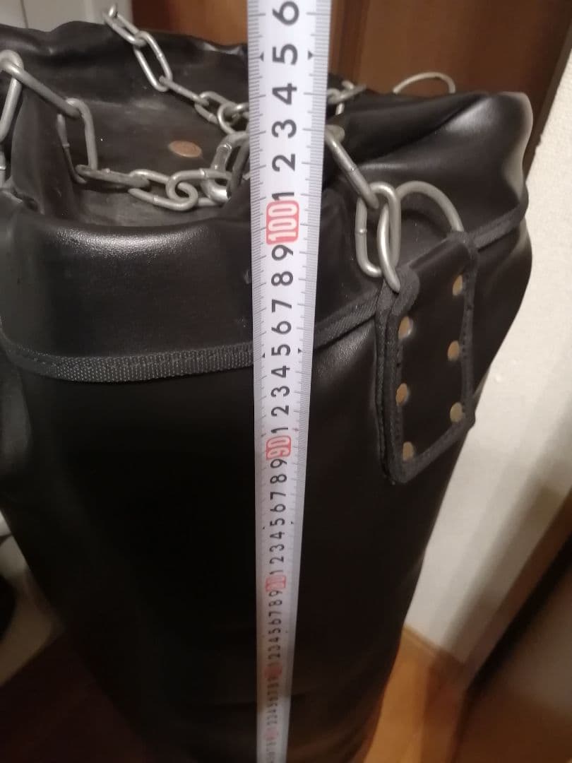 ク*ノ様 引き取り限定　サンドバッグ　黒　レーザー　中古