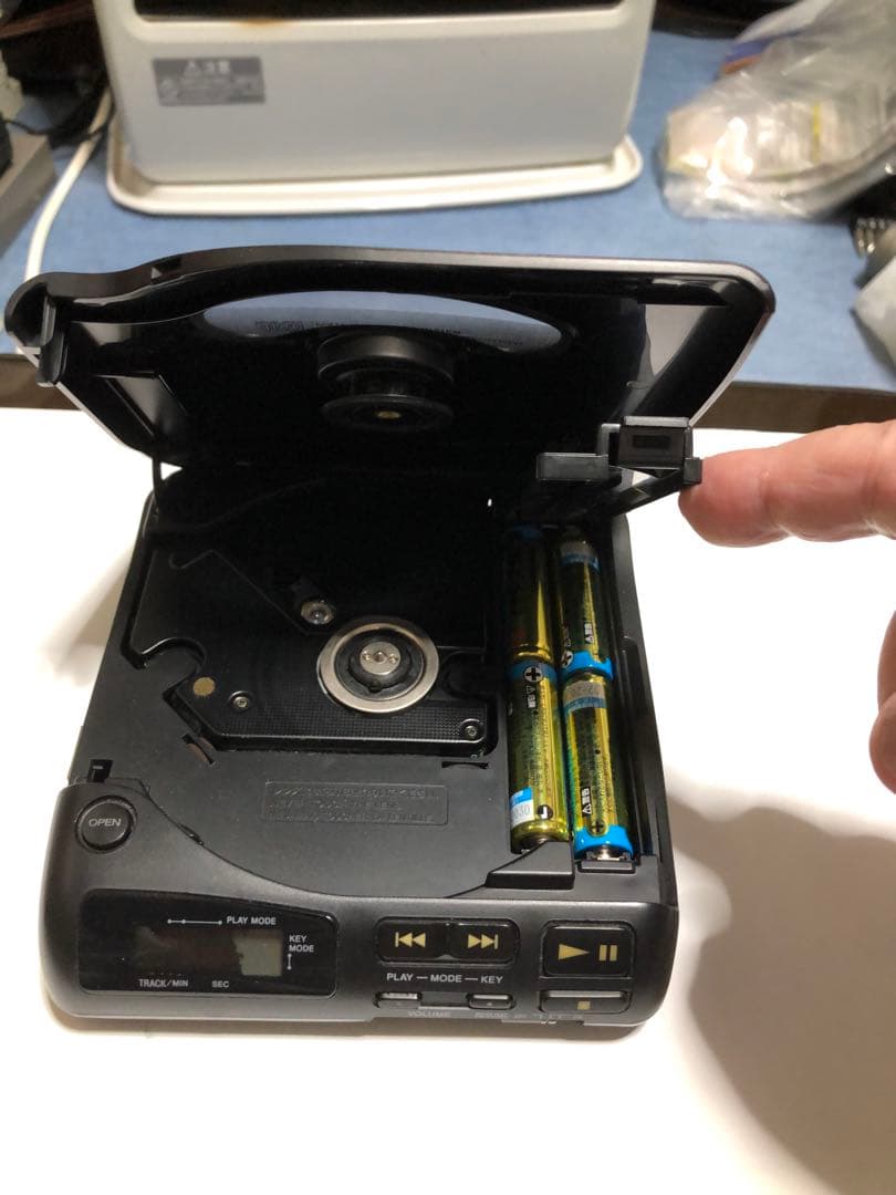 SONY ポータブルCDプレーヤー