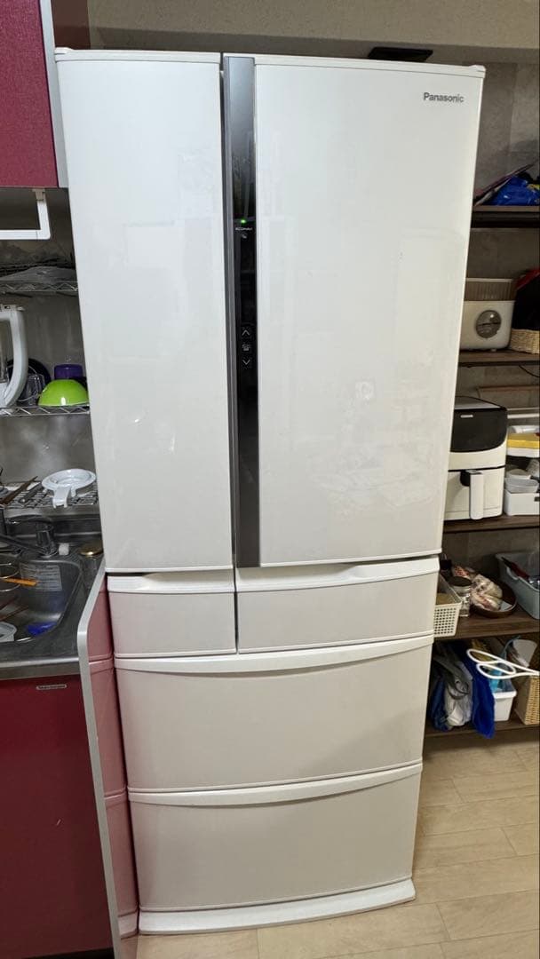 【説明必読】Panasonic 冷蔵庫 NR-FVF456-W 2020年製