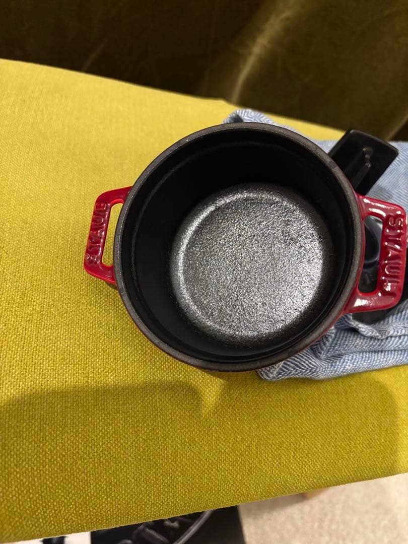 staub フォンデュセット 10 cm チェリー♩