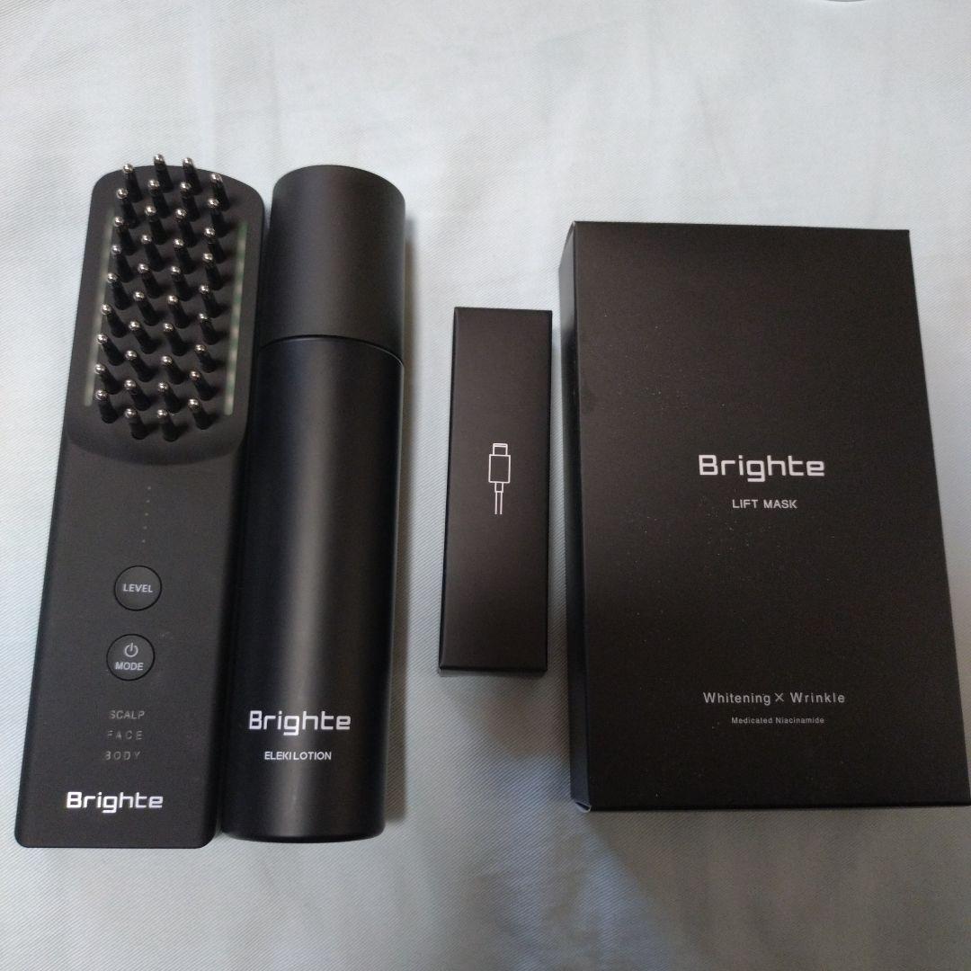 Brighte ブライト エレキブラシ 美顔器　中古