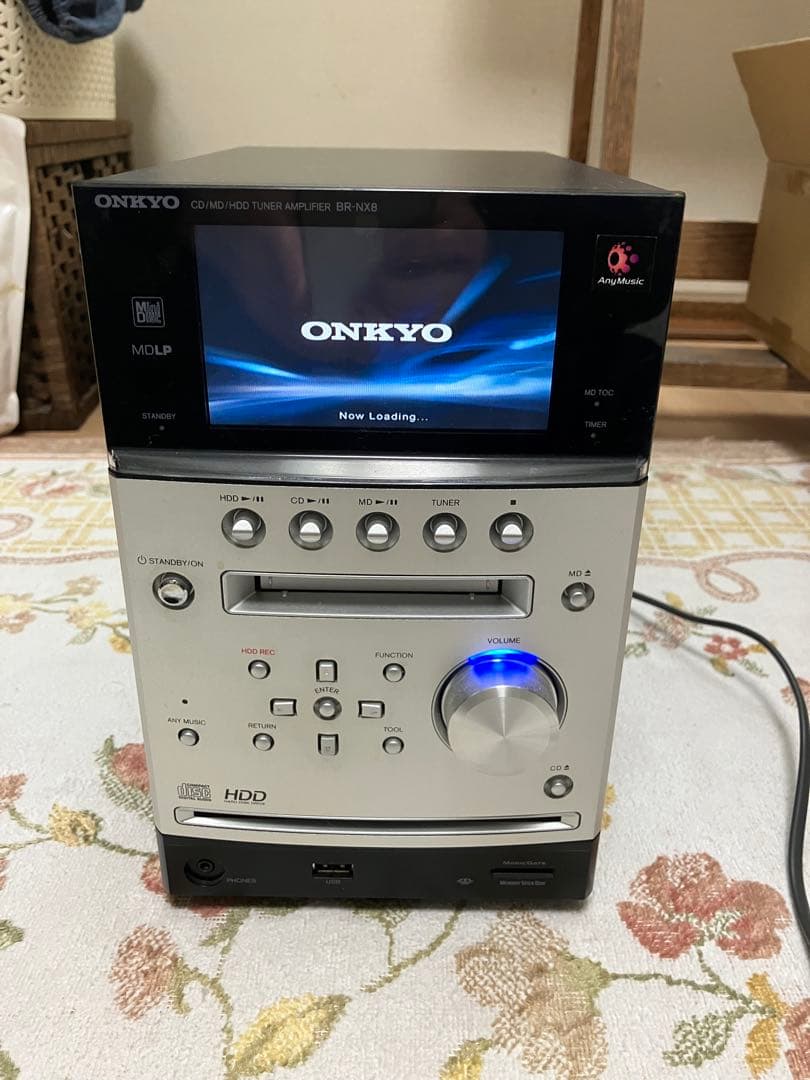 【特価】ONKYO BR-NX8 CD・MD・HDDプレーヤー