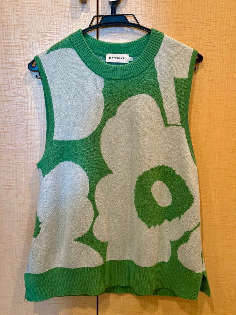 marimekkoマリメッコ ウニッコ　ニットベスト　Mサイズ