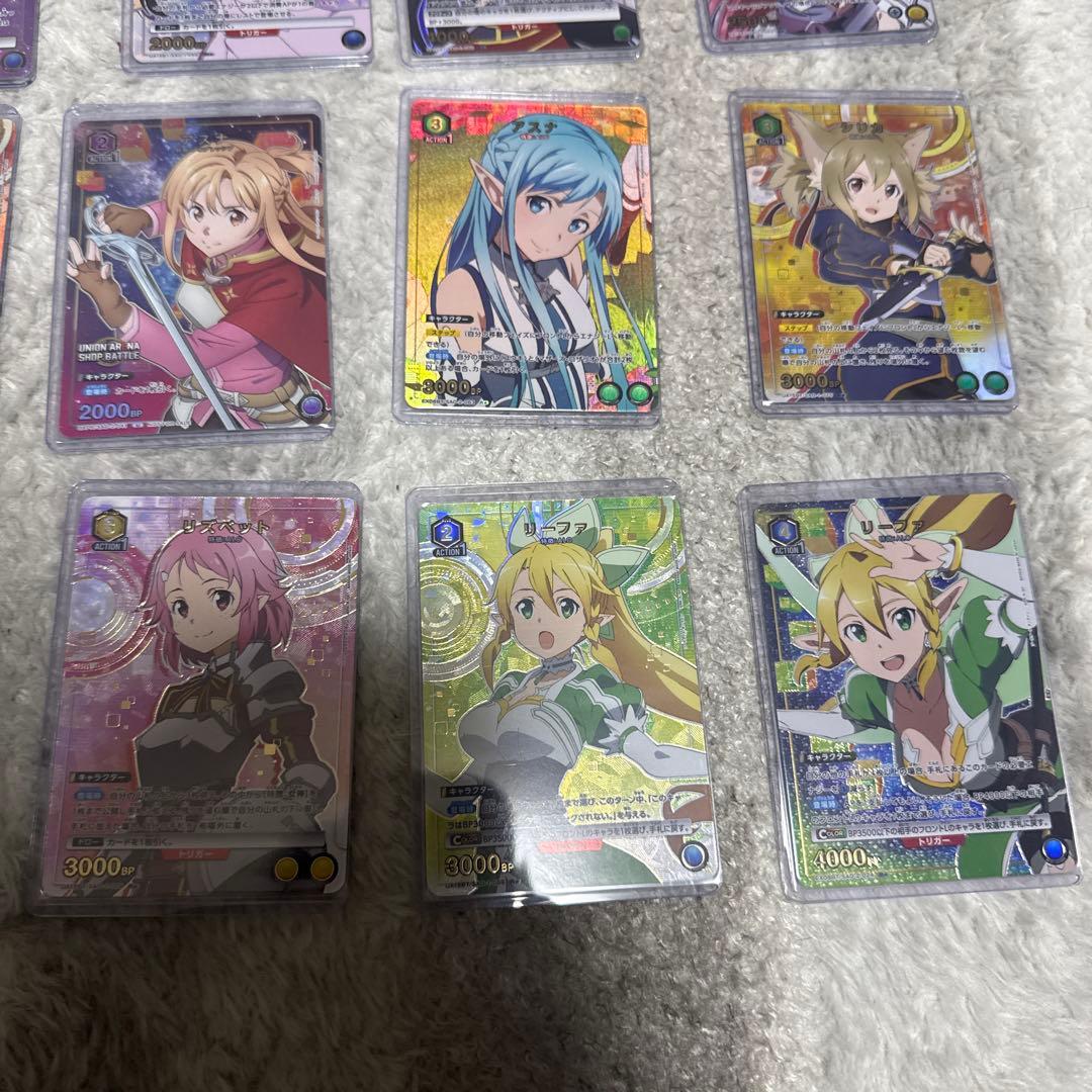 ユニオンアリーナSAOパラレル2のユイありでの パラレルセット売り