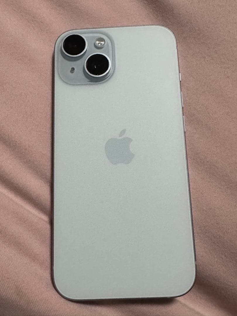 iPhone15 ブルー　128GB 中古品　SIMフリー