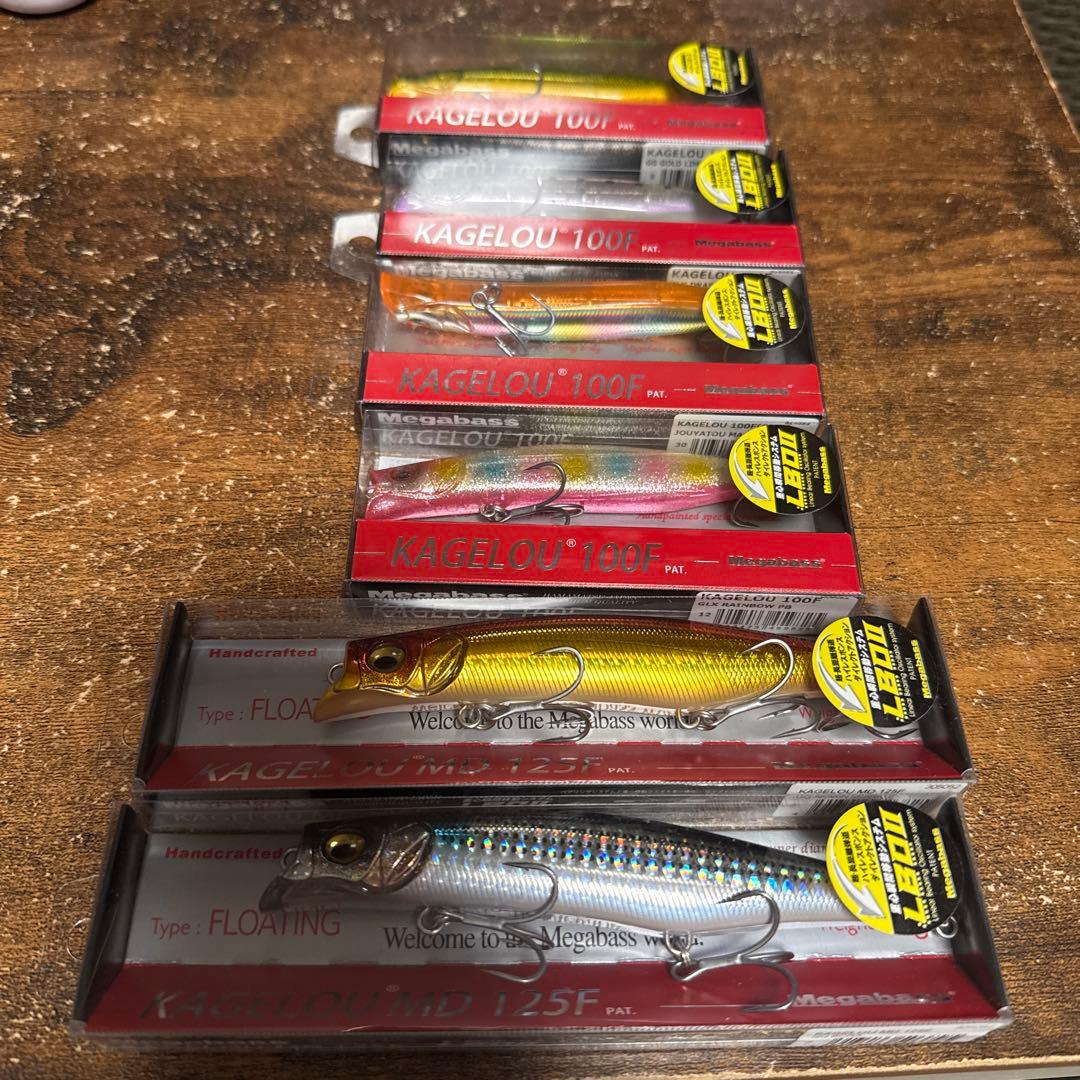 新品Megabass カゲロウ6点セット
