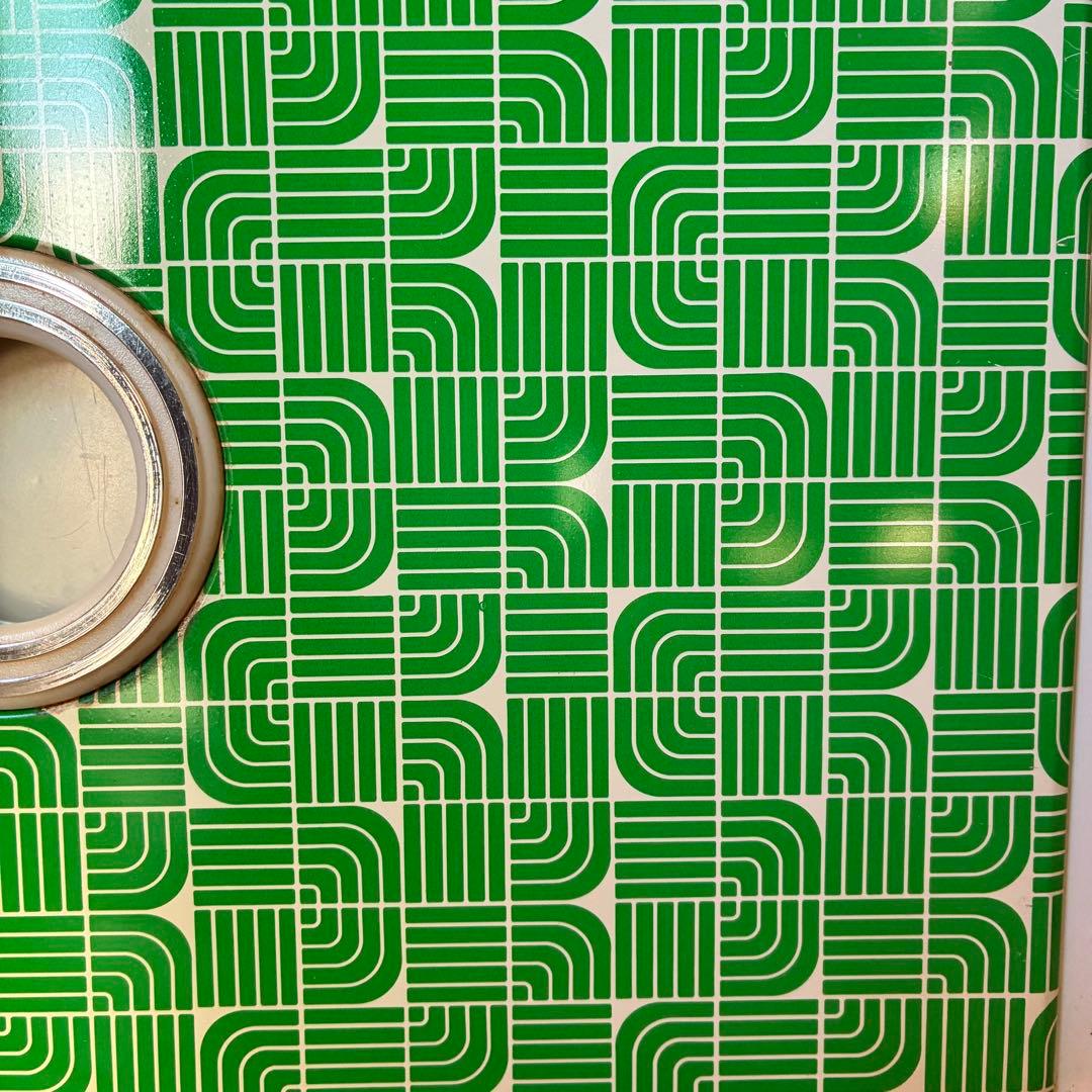 レトロポップ 衣装 衣類収納 ケース 幾何学 ミッドセンチュリー ブリキ