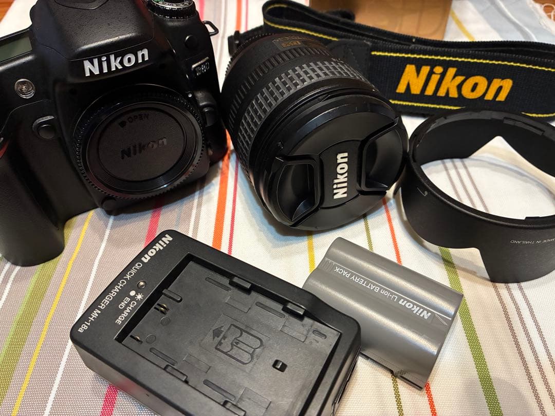 【SALE】Nikon D80 デジタル一眼レフDX-70Gレンズキット