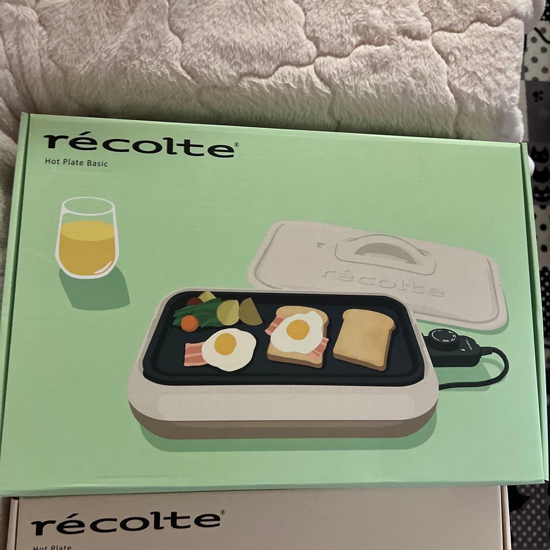 レコルト⭐︎ホットプレート&たこ焼きプレート&セラミックスチーム深鍋 特別セット