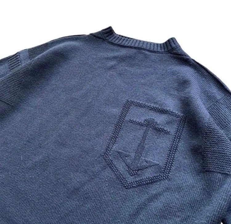 かっくん未使用 Le Tricoteur ガンジーセーター ニット40