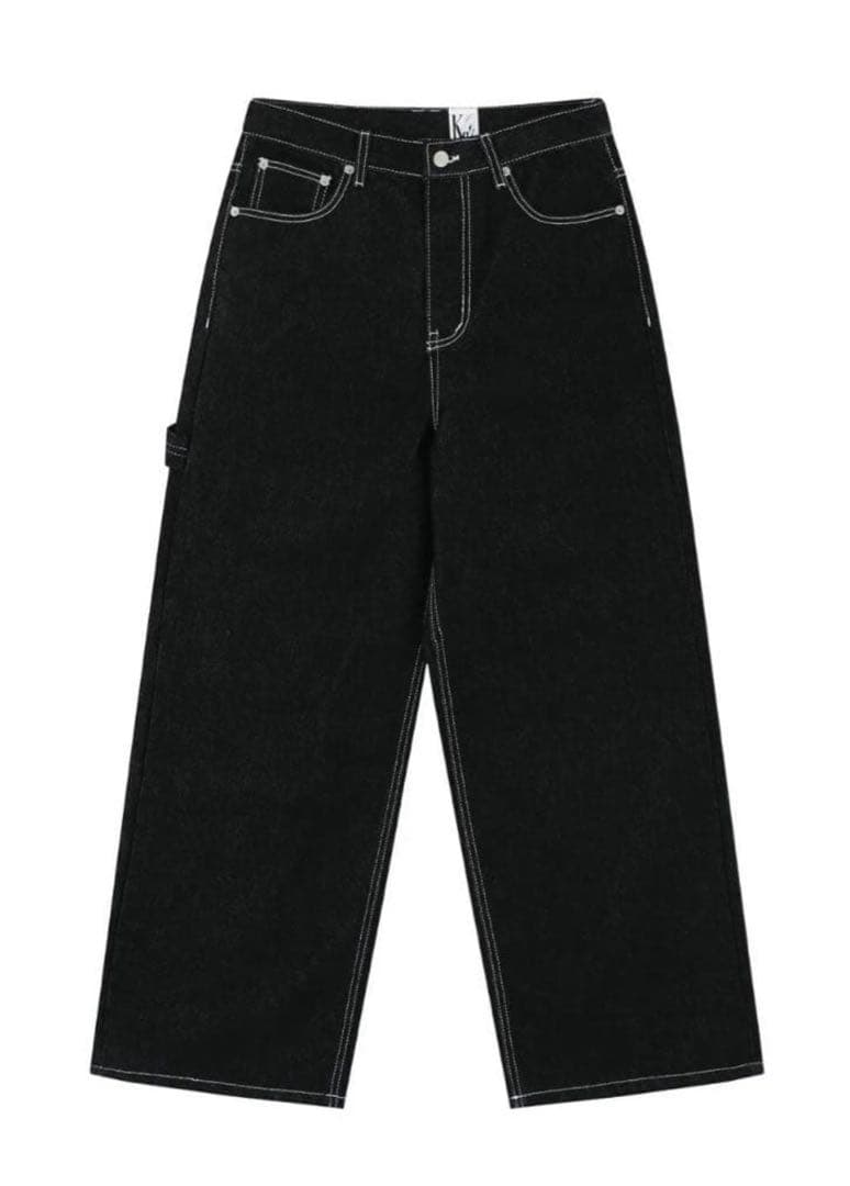 Kashiko カシコ ノンフェイド デニム　黒　M