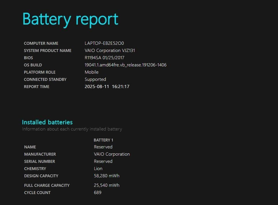 VAIO Z Core i5 / 16GB / 256GB 訳あり VJZ131