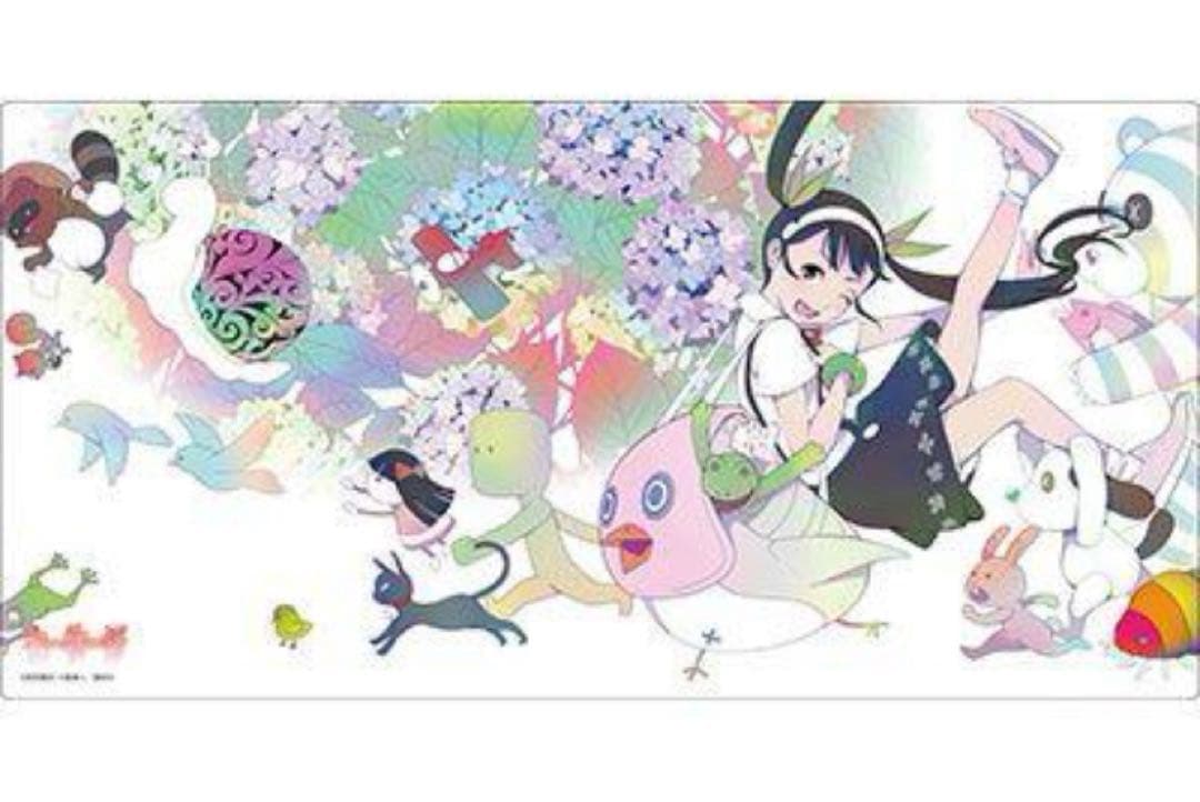 化物語　忍野忍　八九寺真宵　ラバーマット　プレイマット